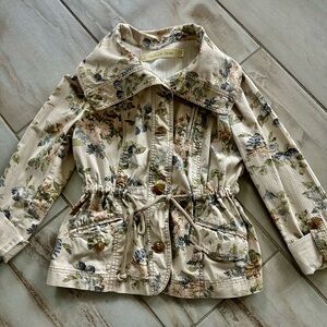 Daughters of the Liberation Anthropologie Floral Jacket